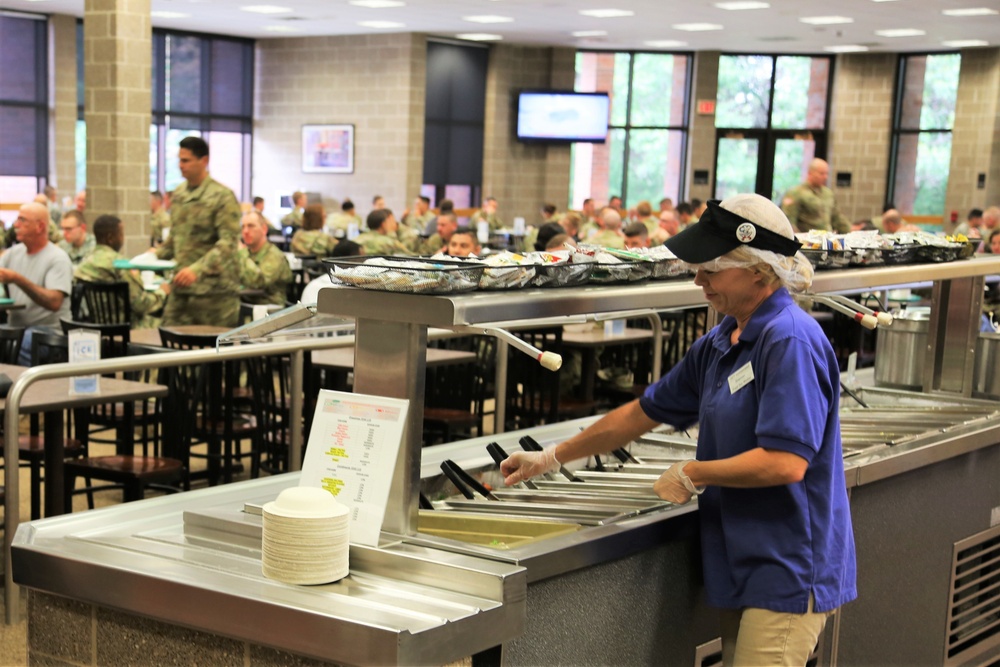 Fort McCoy food-service team supports 2018 CSTX operations