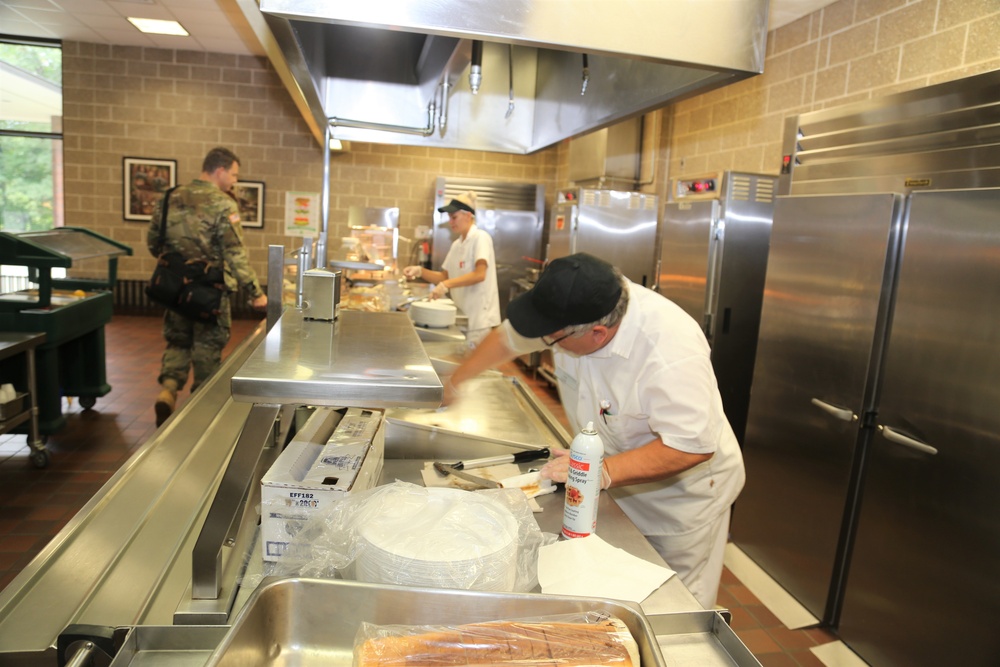 Fort McCoy food-service team supports 2018 CSTX operations