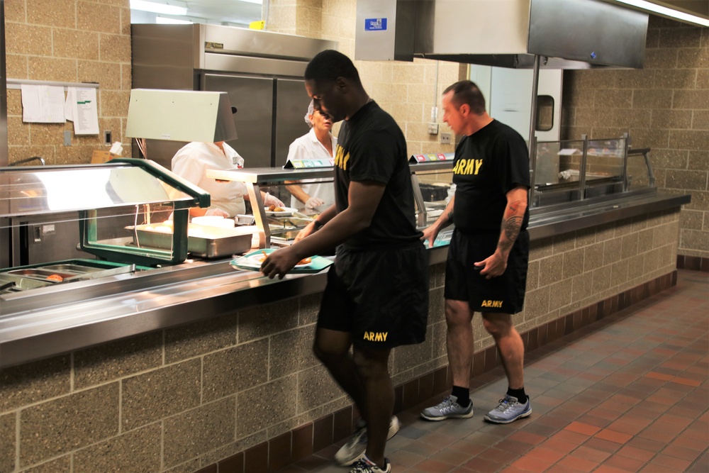 Fort McCoy food-service team supports 2018 CSTX operations