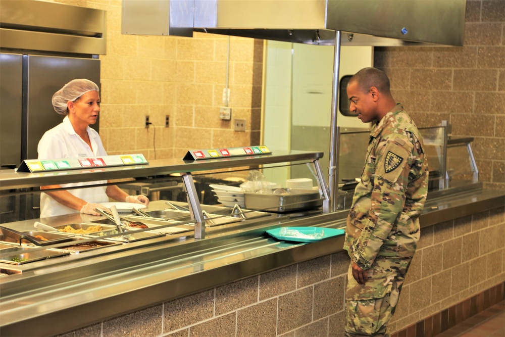 Fort McCoy food-service team supports 2018 CSTX operations