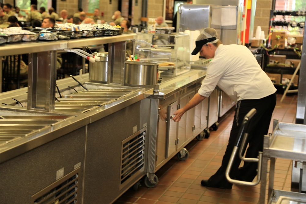 Fort McCoy food-service team supports 2018 CSTX operations