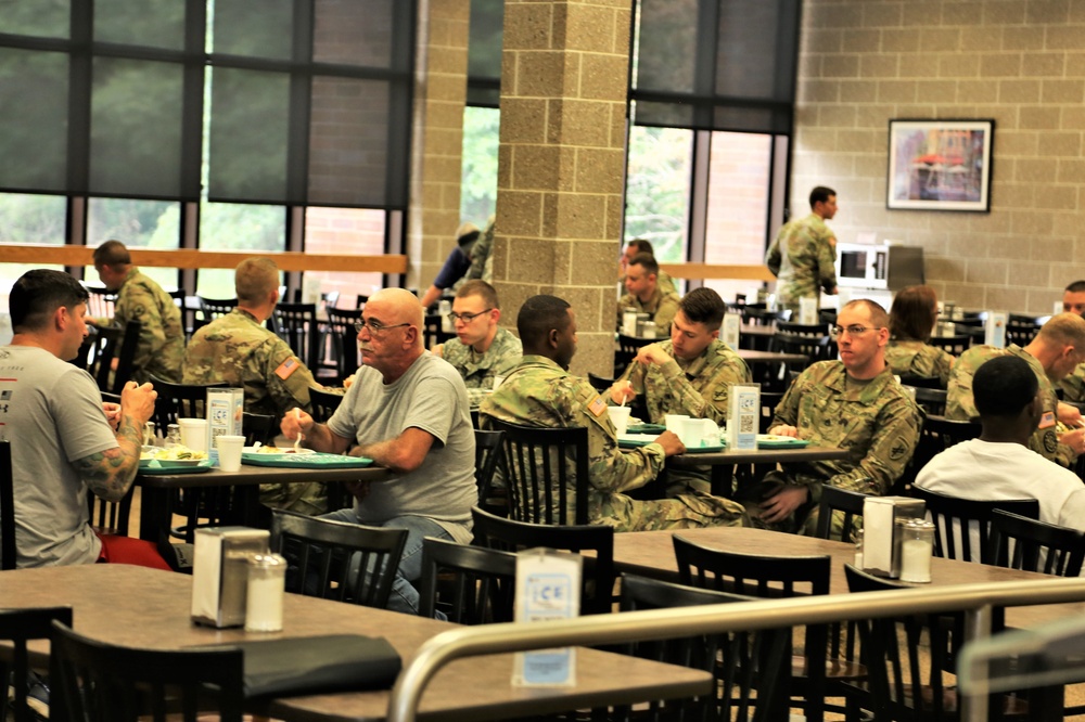 Fort McCoy food-service team supports 2018 CSTX operations