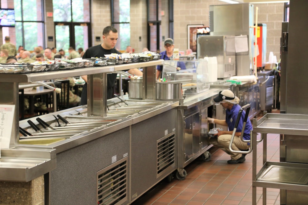 Fort McCoy food-service team supports 2018 CSTX operations