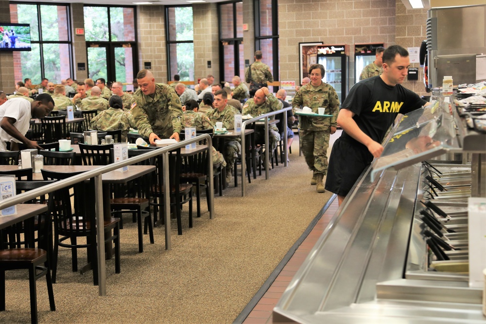 Fort McCoy food-service team supports 2018 CSTX operations
