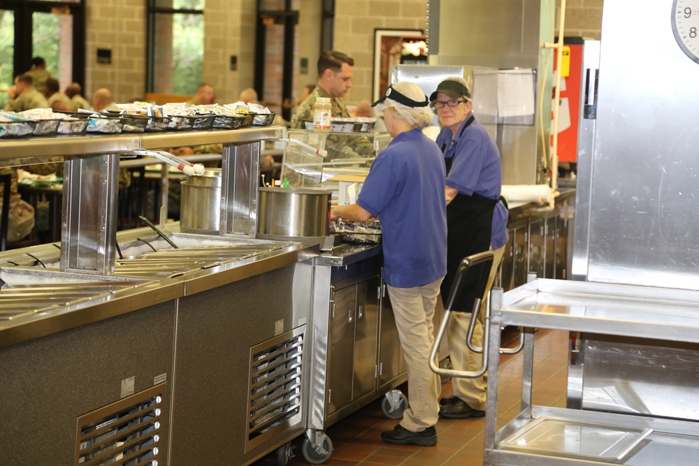 Fort McCoy food-service team supports 2018 CSTX operations