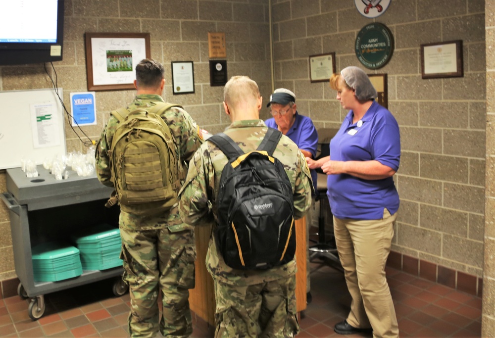 Fort McCoy food-service team supports 2018 CSTX operations