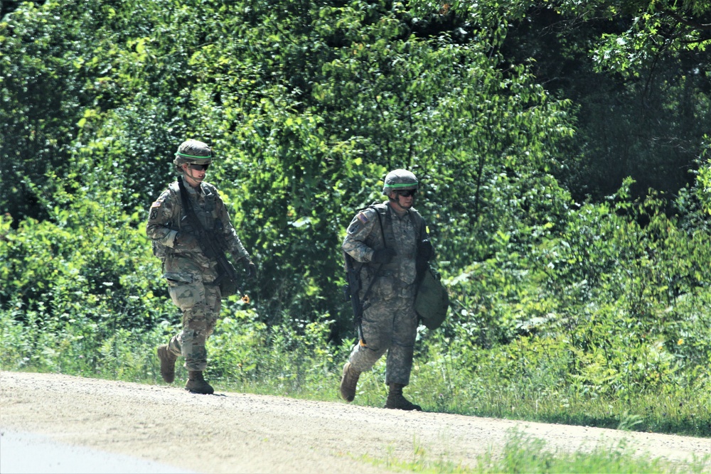 Service members participate in CSTX 86-18-02 at Fort McCoy