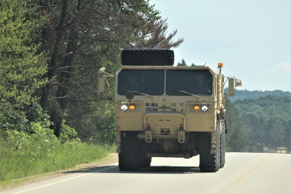 Service members participate in CSTX 86-18-02 at Fort McCoy