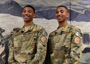 Twin defenders pursue education, future commission together