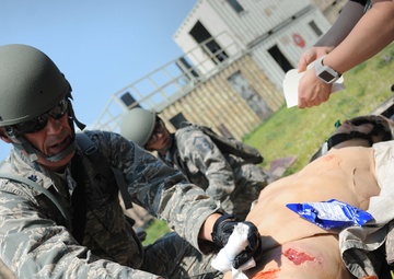 927 ASTS Conducts TCCC Training at Patriot Warrior