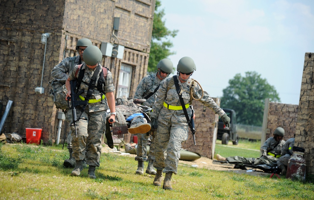 927 ASTS Conducts TCCC Training at Patriot Warrior