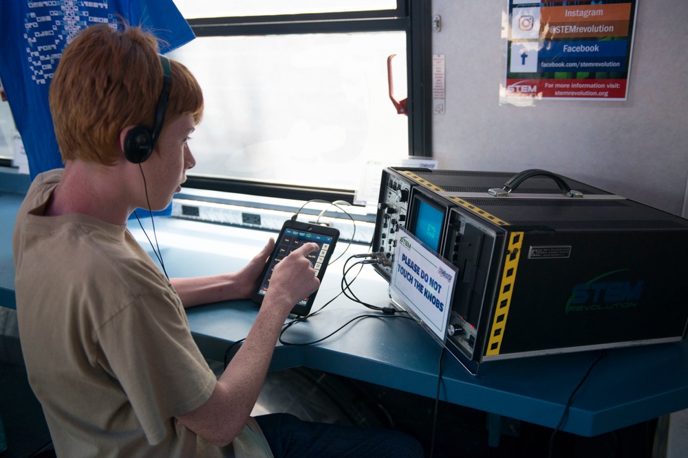 STEM bus brings science to life at Mountain Home AFB