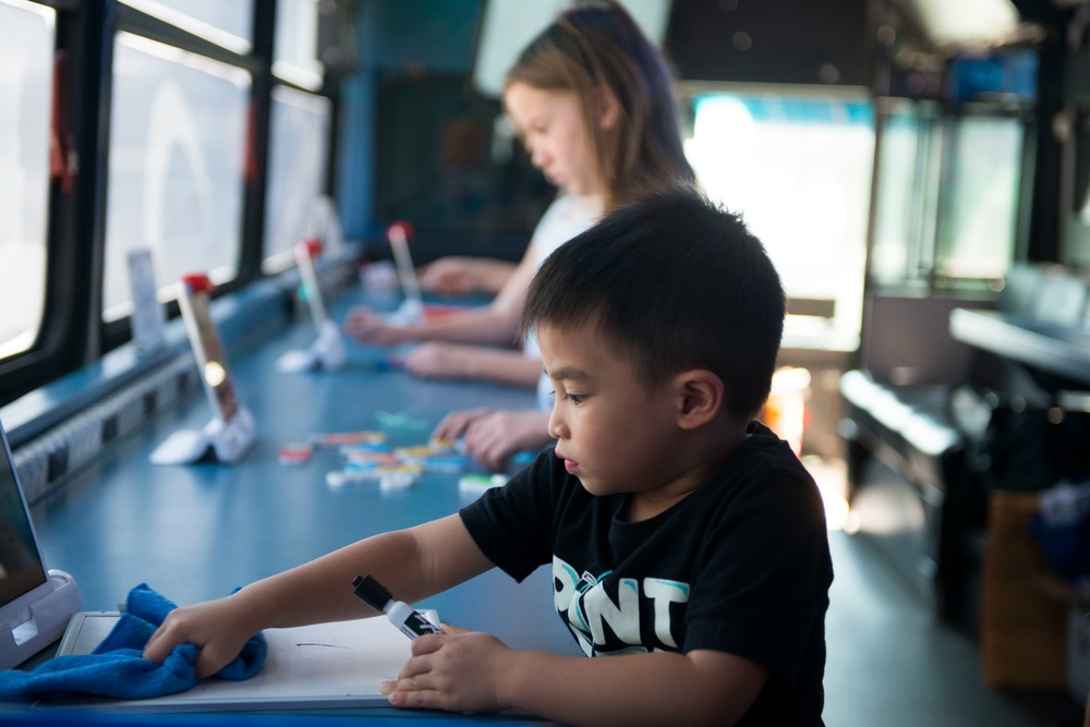 STEM bus brings science to life at Mountain Home AFB