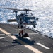 HSC-21's "Blackjacks" conduct vertical replenishment training aboard USS Bonhomme Richard (LHD 6)