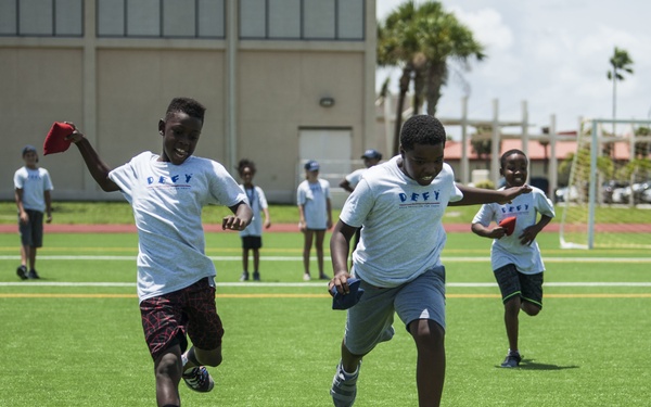MacDill youth learn to “defy” negativity, peer pressure