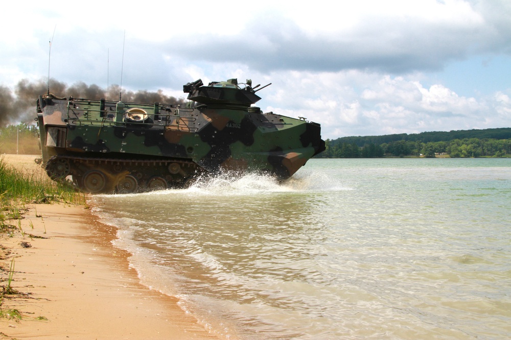 Amphibious assault exercise