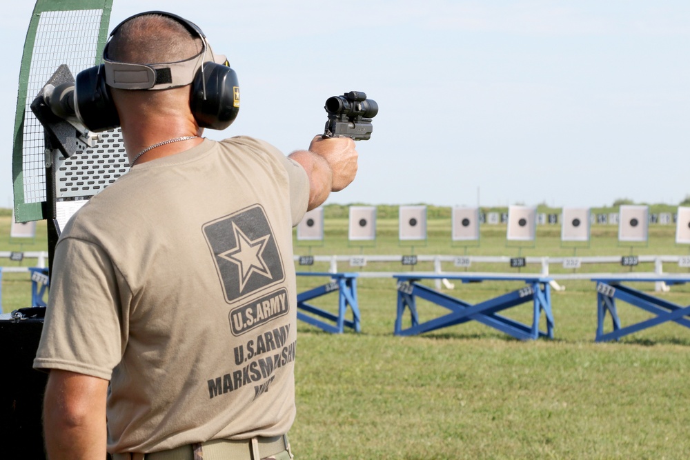 USAMU Soldier claims multiple pistol awards as Camp Perry