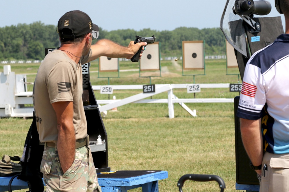 USAMU pistol team wins at Camp Perry