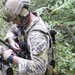 Infantry soldiers "invade" the forest at exercise Northern Strike 18