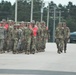 NCO Academy students march at Fort McCoy