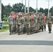 NCO Academy students march at Fort McCoy