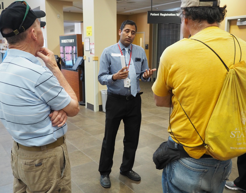 Omaha VA takes to the trails with doctors, Veterans, employees