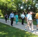Omaha VA takes to the trails with doctors, Veterans, employees