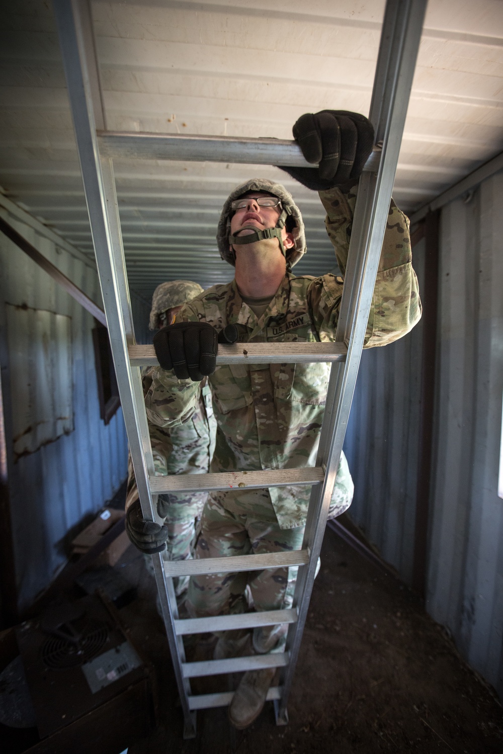 Firefighter Confined Space Training at CSTX 86-18-02