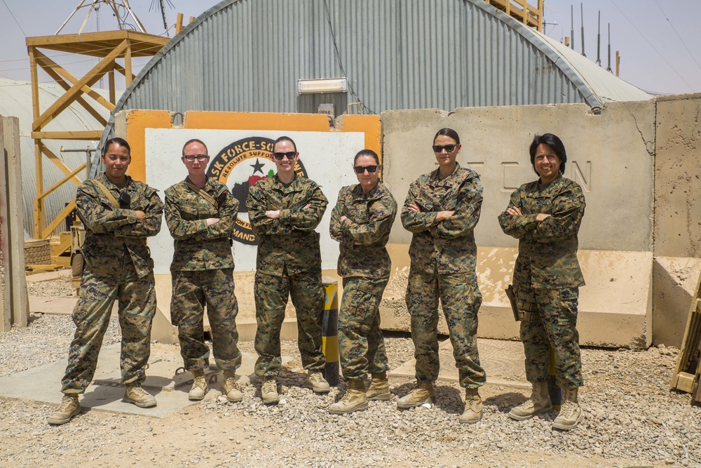 Female Marines at 100 years of Women in USMC