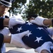 Honor guard graduation at Laughlin