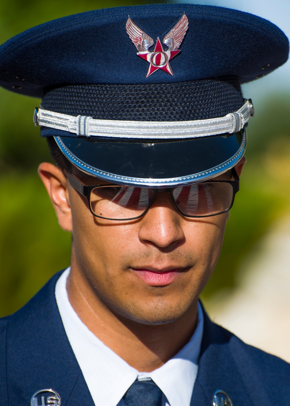 Honor guard graduation at Laughlin