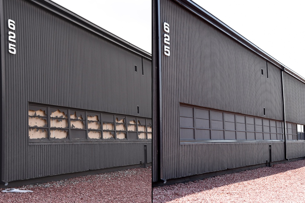 21 CES continues hail storm repairs