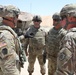 Pa. Guard leadership circulates the field at NTC