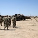 Pa. Guard leadership circulates the field at NTC
