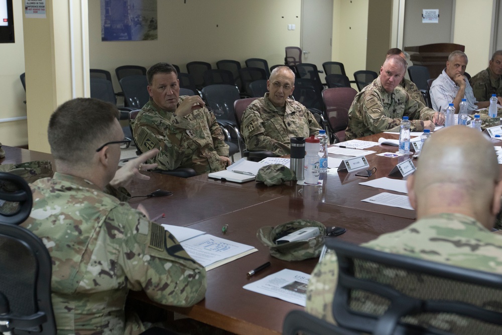 National Guard Senior Leaders Visit USARCENT