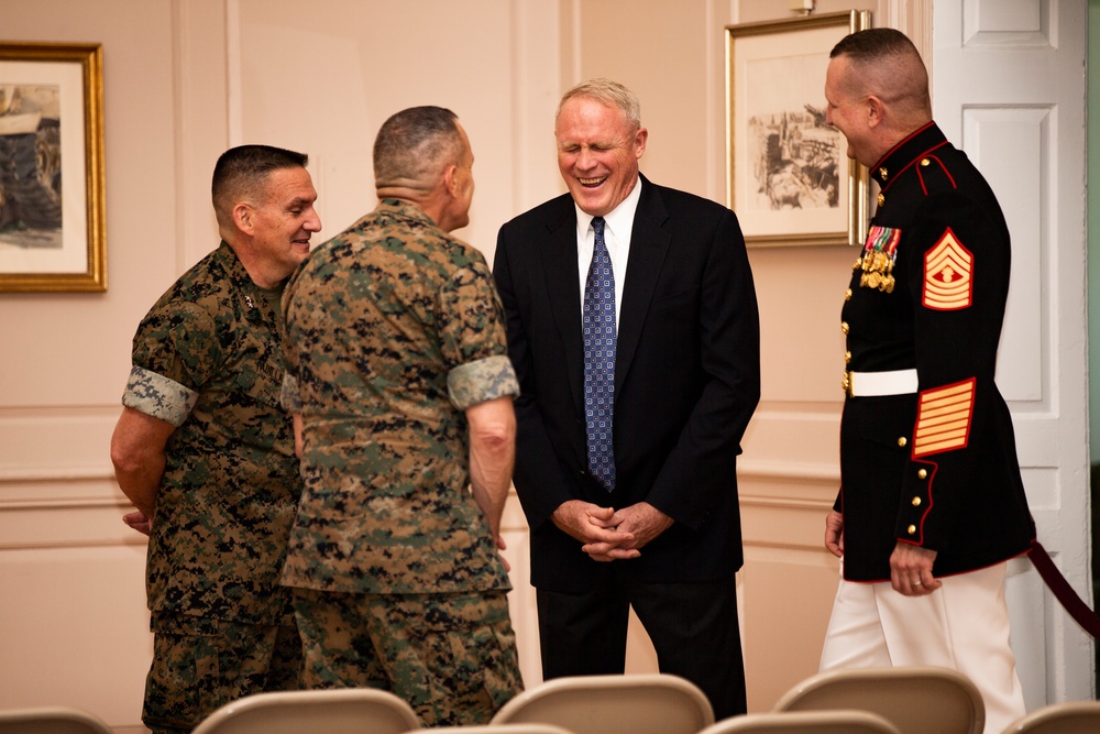 Master Gunnery Sgt. Bryan Boyd Retirement Ceremony