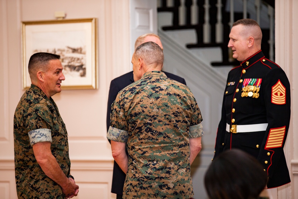 Master Gunnery Sgt. Bryan Boyd Retirement Ceremony