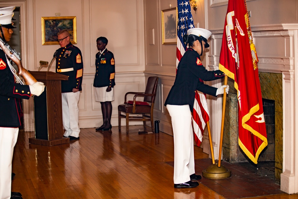 Master Gunnery Sgt. Bryan Boyd Retirement Ceremony