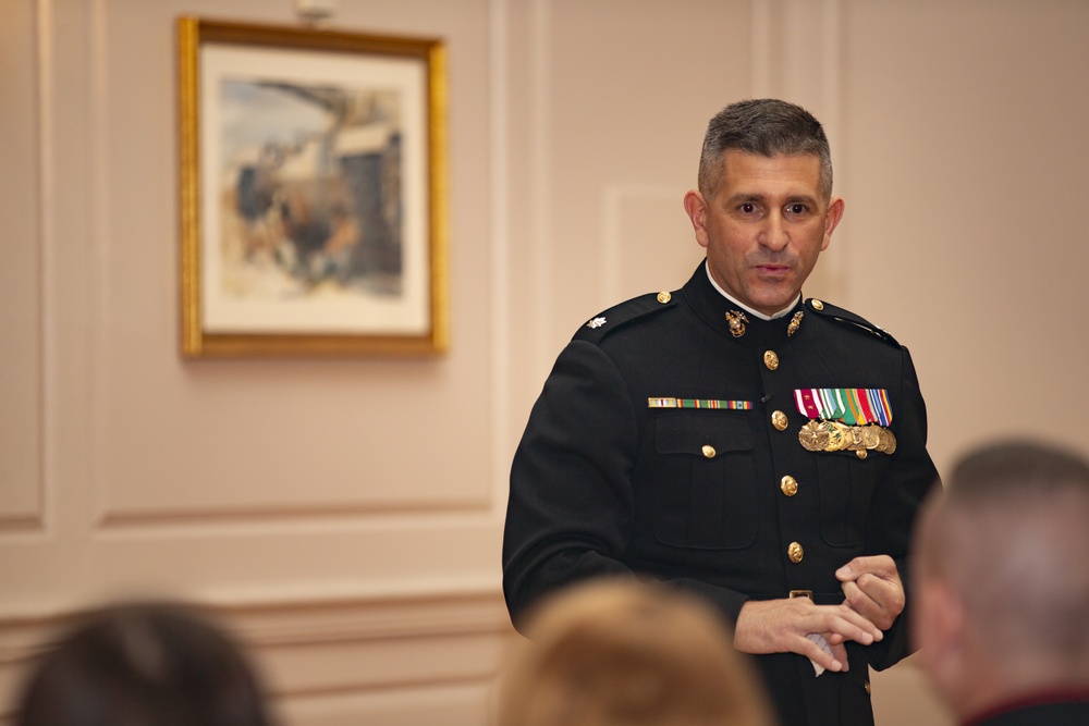 Master Gunnery Sgt. Bryan Boyd Retirement Ceremony