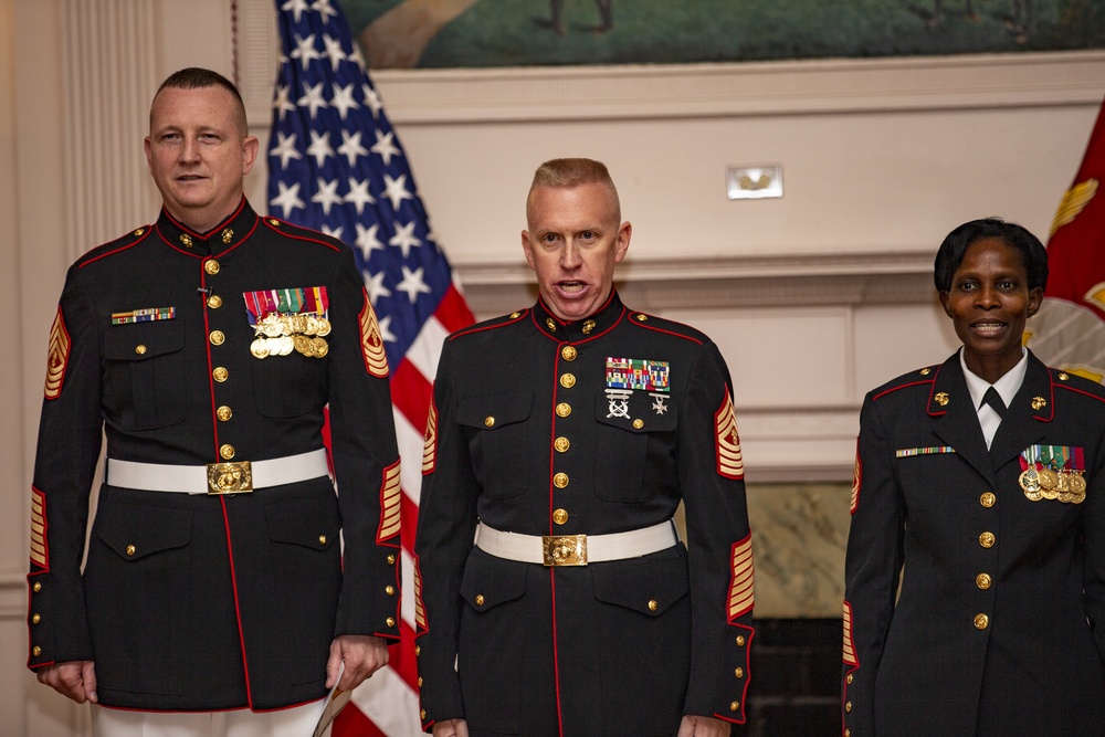 Master Gunnery Sgt. Bryan Boyd Retirement Ceremony