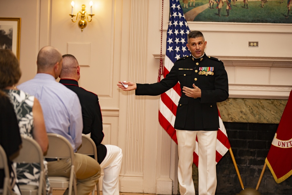 Master Gunnery Sgt. Bryan Boyd Retirement Ceremony