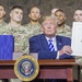 President Trump visits 10th Mountain Division (LI) to sign NDAA