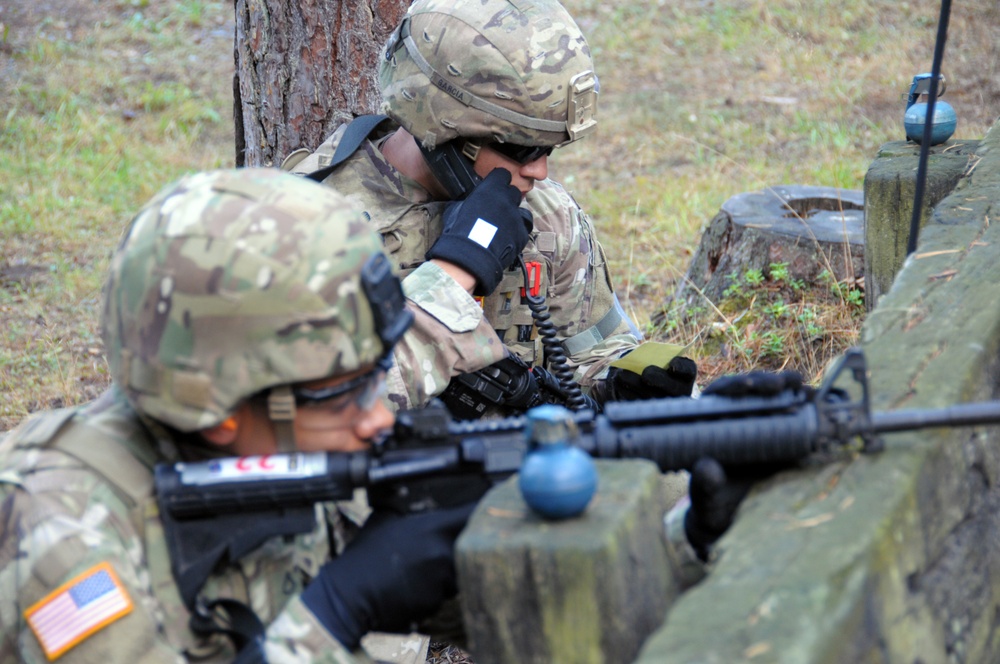 2018 U.S. Army Europe Best Warrior Competition Hand Grenade Range