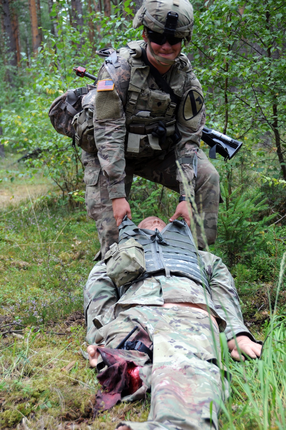 U.S. Army Europe Best Warrior Competition Medical Lane