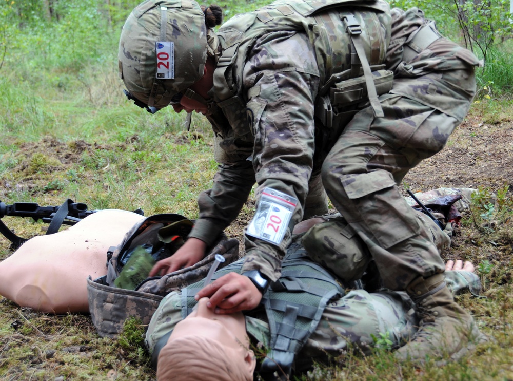 U.S. Army Europe Best Warrior Competition Medical Lane