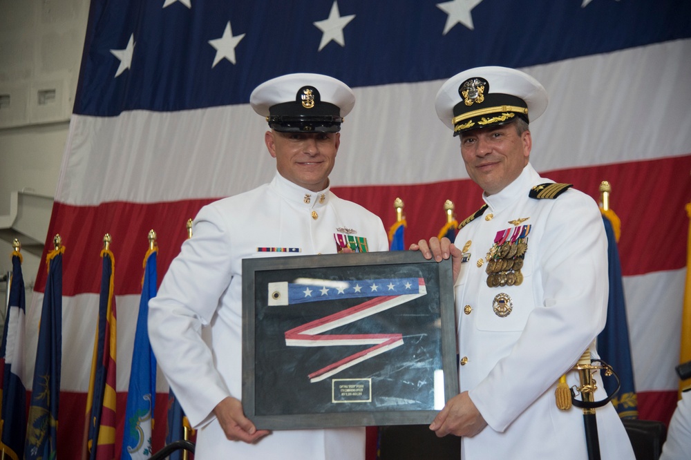 IKE CHANGE OF COMMAND