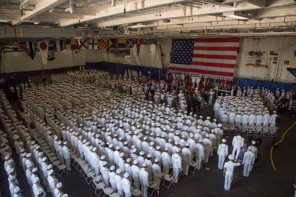 IKE CHANGE OF COMMAND