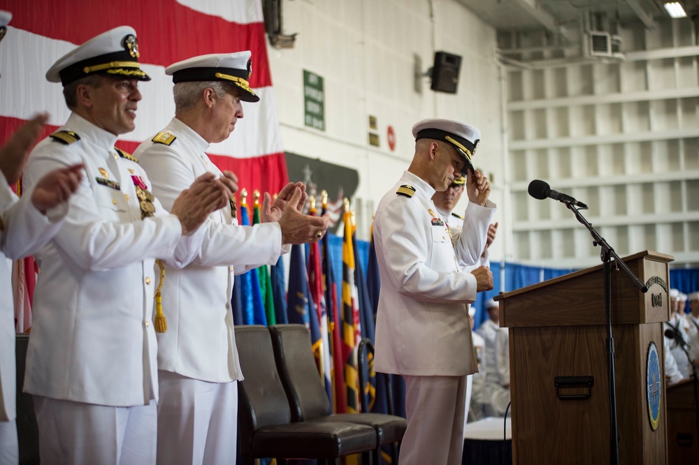 IKE CHANGE OF COMMAND