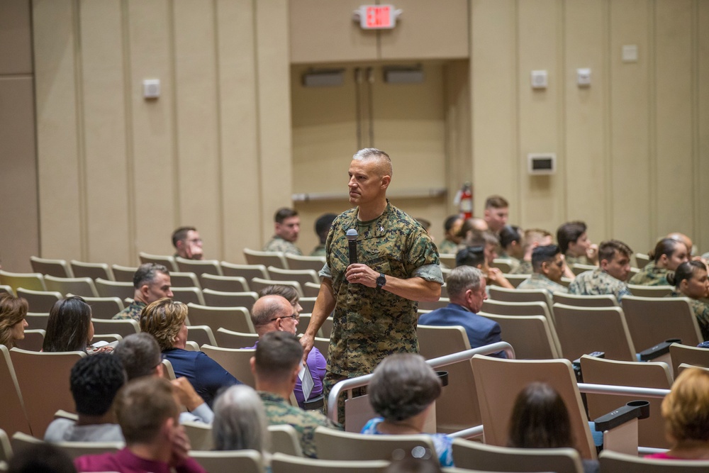 MCINCR MCBQ Town Hall W/ Col. Bentley