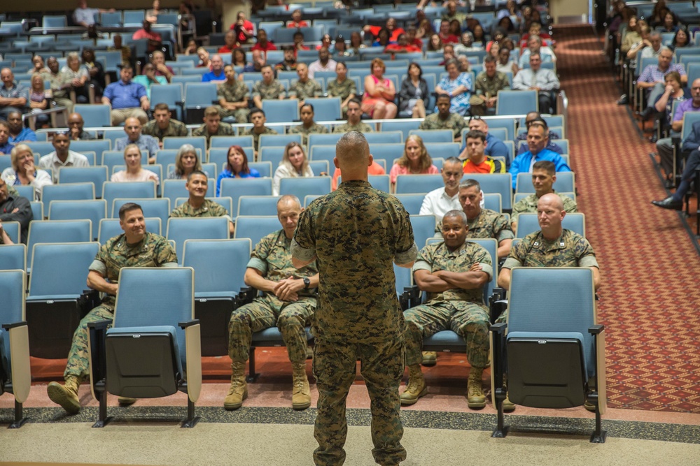 MCINCR MCBQ Town Hall W/ Col. Bentley